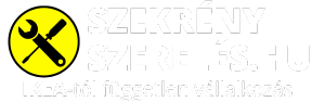 Szekrényszerelés logó kis méretben